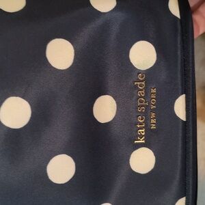 Nylon polka dot shoulder bag